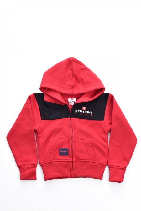 Sweat zippé capuche Redskins Rouge R231061