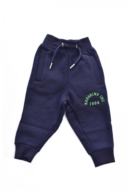 Jogger logo brodé Redskins Marine R231106