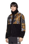 Veste molletonnée à motif Versace Jeans G80 BLACK GOLD 71GAS412 NS018