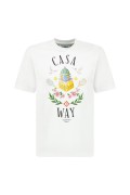 TShirt 100% coton logo printé Casa blanca WHITE/JERSEY MS23-JTS-001-25