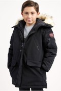 Parka à capuche Redskins BLACK 7812