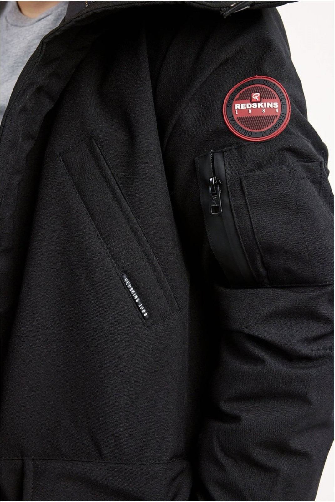 Parka à capuche Redskins BLACK 7812