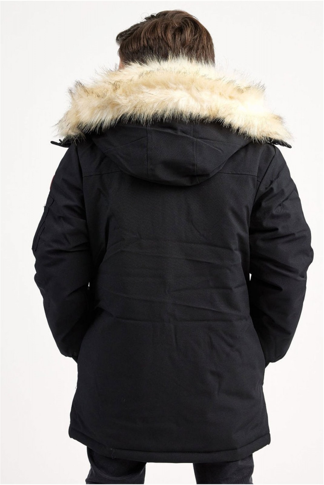 Parka à capuche Redskins BLACK 7812