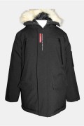 Blouson capuche fourure synthétique Redskins BLACK 1002