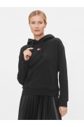 Sweat capuche basique Badge Tommy Jeans BDS Black DW0DW17326