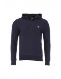 Sweat capuche logo patché Schott NAVY SWH800BDG