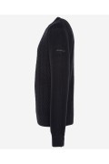 Pull col rond mailles Schott BLACK PLORLANDO