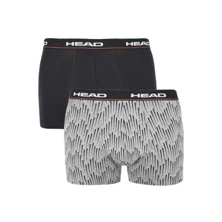 Bipack boxers coton Head 004 Grey Melange 100001415