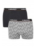 Bipack boxers coton Head 004 Grey Melange 100001415