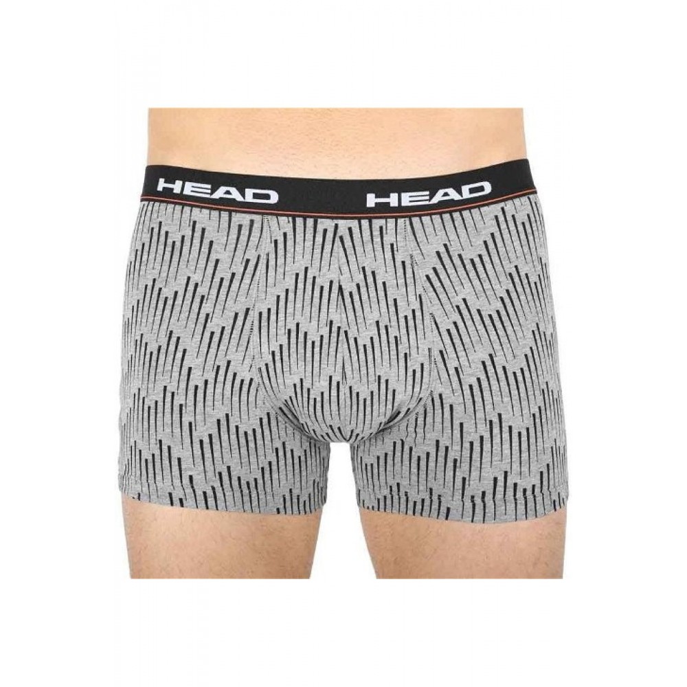 Bipack boxers coton Head 004 Grey Melange 100001415