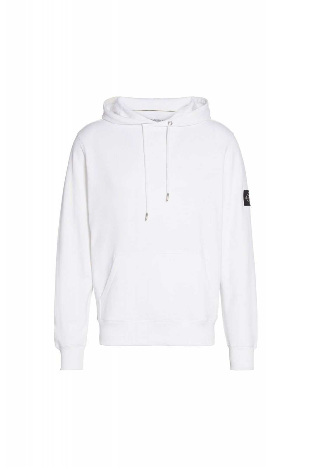 Sweat capuche monogramme Calvin klein YAF BRIGHT WHITE J30J314036