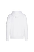 Sweat capuche monogramme Calvin klein YAF BRIGHT WHITE J30J314036