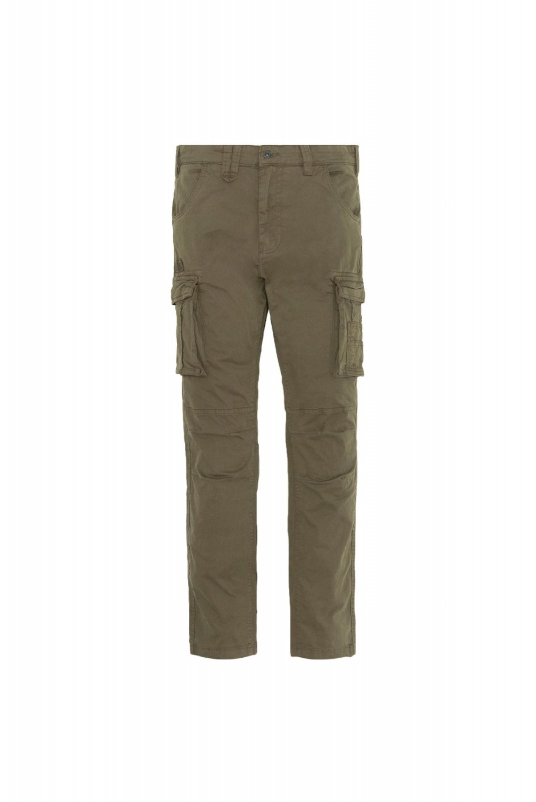 Pantalon cargo multipoches Schott KAKI TRTANK70