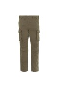 Pantalon cargo multipoches Schott KAKI TRTANK70