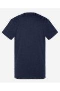 TShirt coton logo printé Vintage Schott NAVY TSCREWVINT