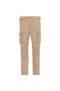 Pantalon cargo multipoches Schott BEIGE TRTANK70