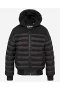 Doudoune capuche Schott BLACK JKTRAFB