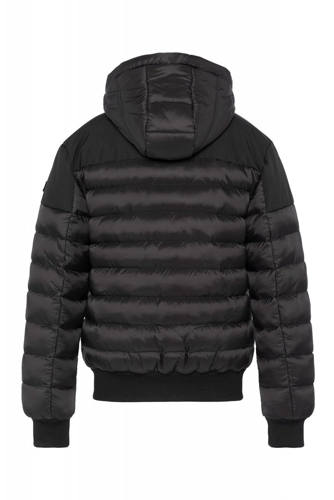 Doudoune capuche Schott BLACK JKTRAFB