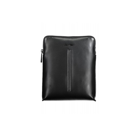 Sacoche cuir PU Calvin klein BAX ck black K50K510256