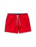 Short de bain logo Lacoste 528 rouge-240/bleu marine-166 MH6270