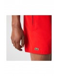 Short de bain logo Lacoste 528 rouge-240/bleu marine-166 MH6270