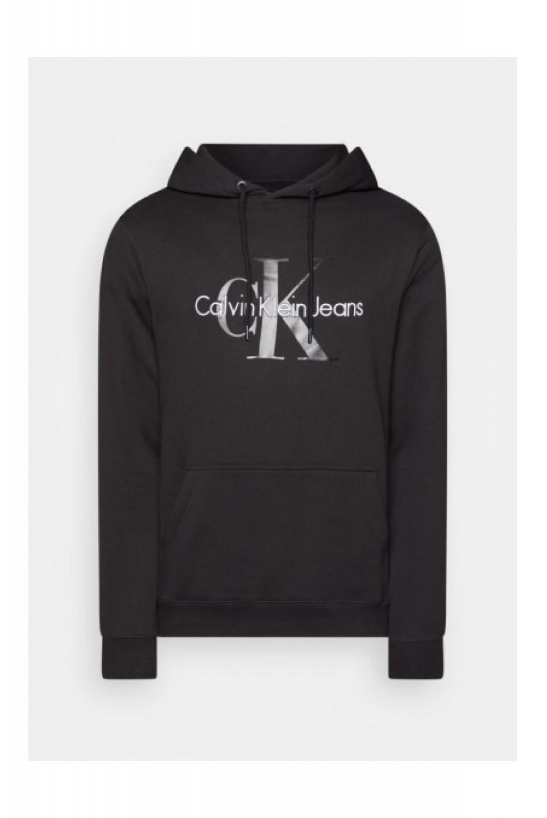 Sweat à capuche en coton bio  Calvin klein 0GQ CK BLACK J30J320805