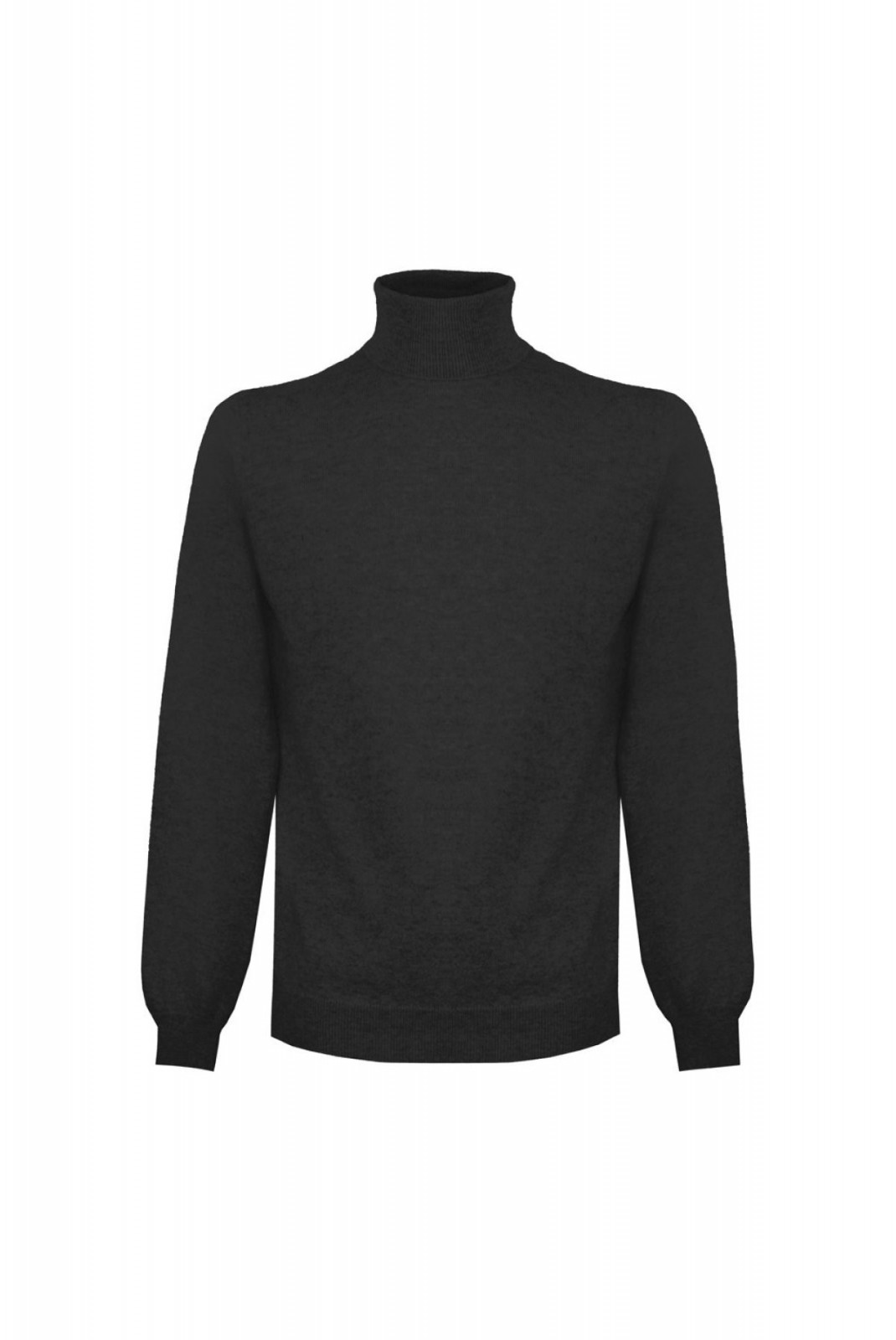 Pull Col Roulé cachemire ZENOBI Black CRMD5299