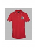 Polo MC logo Aquascutum Red P0072352