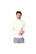 Pull Col roulé WILLIAM DE FAYE NATUREL WFM101