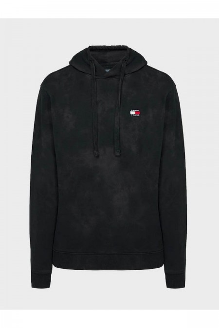 Sweat capuche effet délavé Tommy Jeans BDS Black DM0DM17790