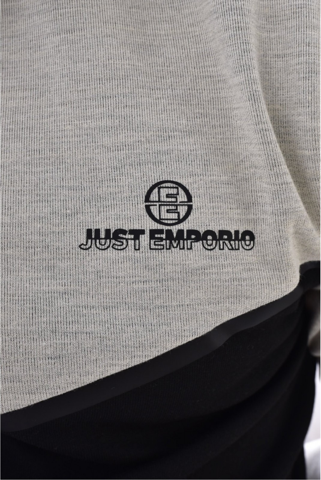 Survêtement ajusté bicolore Just Emporio BEIGE/BLACK JE-780