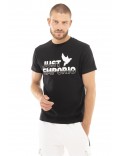 TShirt logo imprimé Just Emporio BLACK JE-MELTON-A