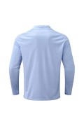 Polo ML stretch col zippé BETINNO MASSI LIGHT_BLUE AL654044144448