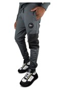 Jogging ajusté stretch poches Fozzi Helvetica DARK GREY FOZZI2