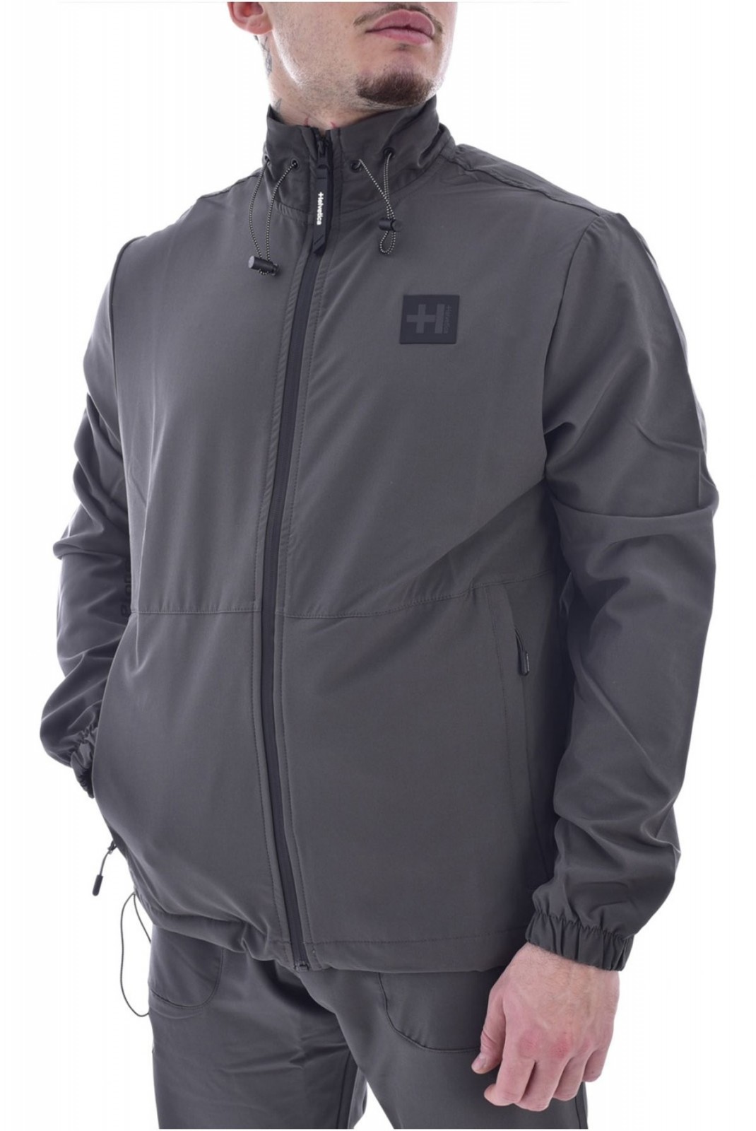 Veste zippée col montant Jefry Helvetica DARK GREY JEFRY