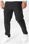 Jogging droit ajusté stretch Tornade Helvetica BLACK TORNADE