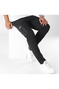 Jogging droit ajusté stretch Tornade Helvetica BLACK TORNADE