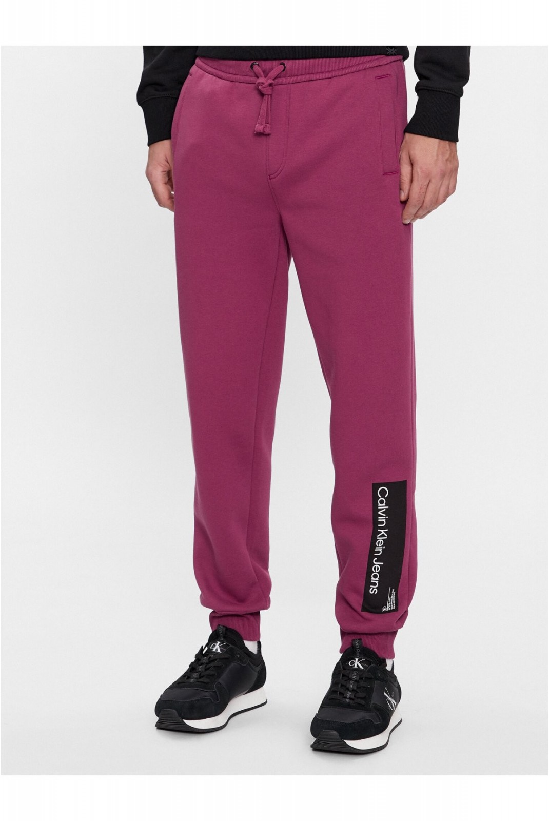 Pantalon jogging molletoné Calvin klein VAC Amaranth J30J324053