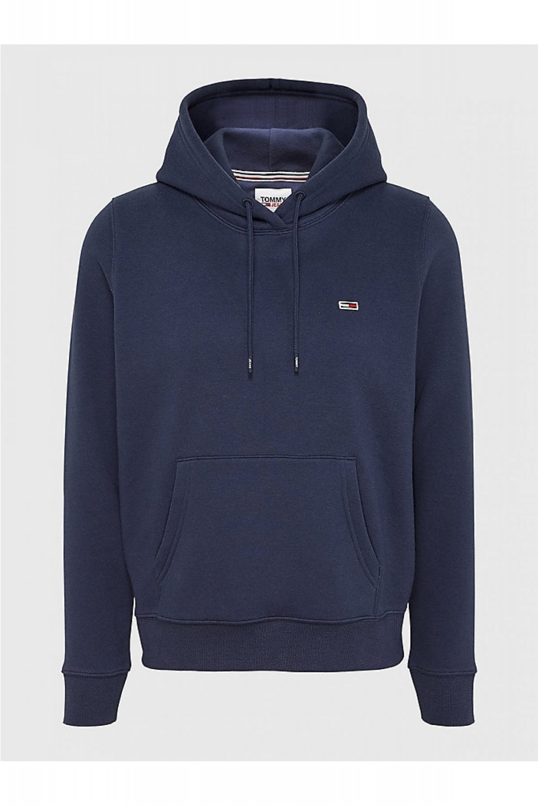 Sweat à capuche en coton bio Tommy Jeans C87 Twilight Navy DW0DW09228