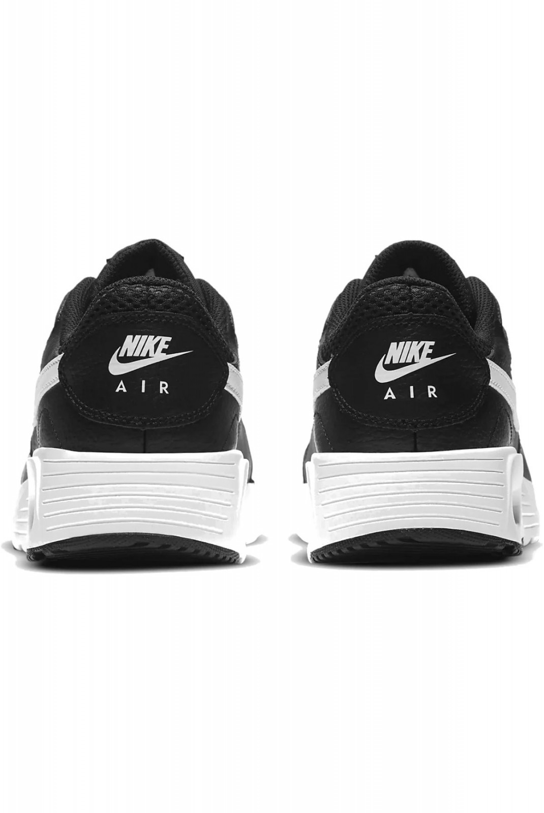 Baskets cuir PU Air max Nike BLACK/WHITE-BLACK CW4554-001