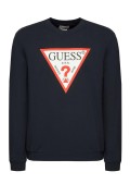 Sweat iconique en coton bio Guess jeans G7V2 SMART BLUE M2YQ37 K6ZS1