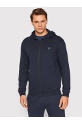 Sweat zippé à capuche Guess jeans DPM DEEP MARINE A753 Z2YQ28 K9V31