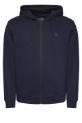 Sweat zippé à capuche Guess jeans DPM DEEP MARINE A753 Z2YQ28 K9V31