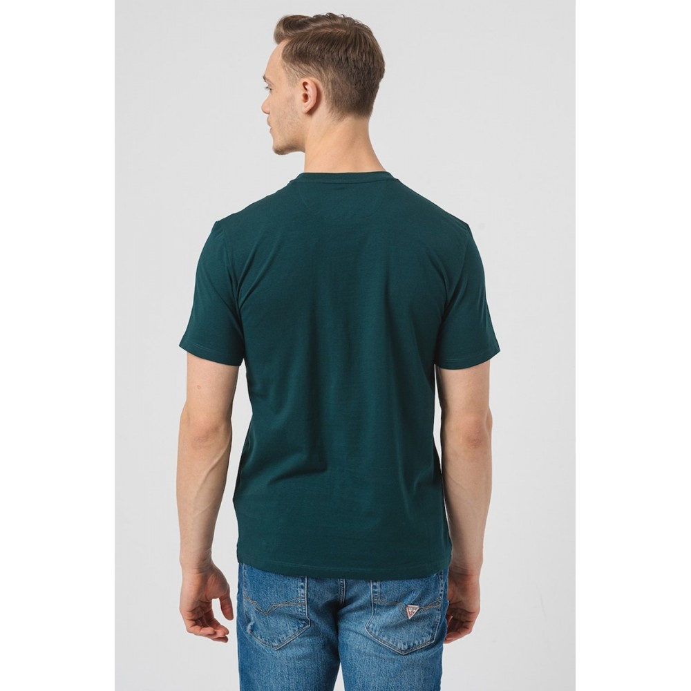 TShirt coton stretch logo printé Guess jeans G8J3 DARK JADE Z4RI00 J1314