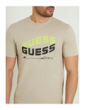 TShirt 100% coton logo printé Guess jeans G1CA PASADENA STONE Z4RI03 I3Z14