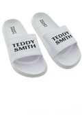 Mules PVC gros logo Teddy smith BLANCO 71744