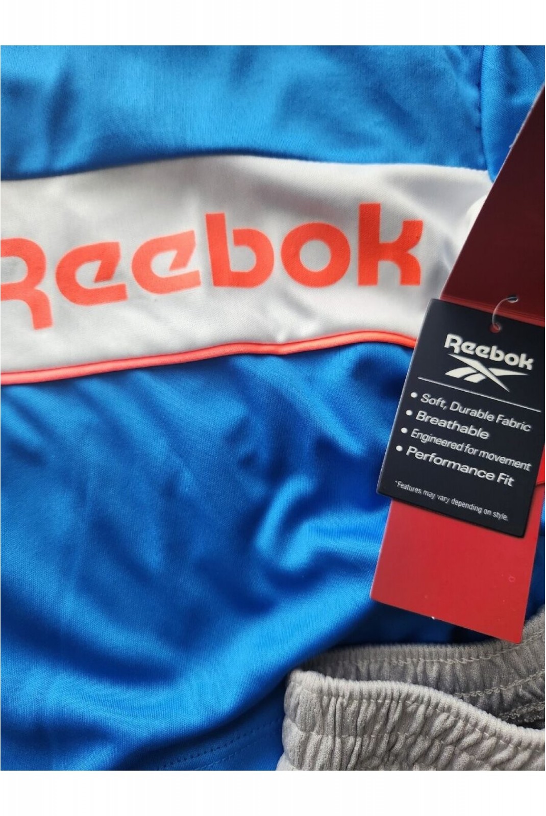 Ensemble Tshirt et short Reebok ELECTRIC BLUE C9035