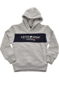 Sweat capuche logo Lotto Gris LOTTO23202