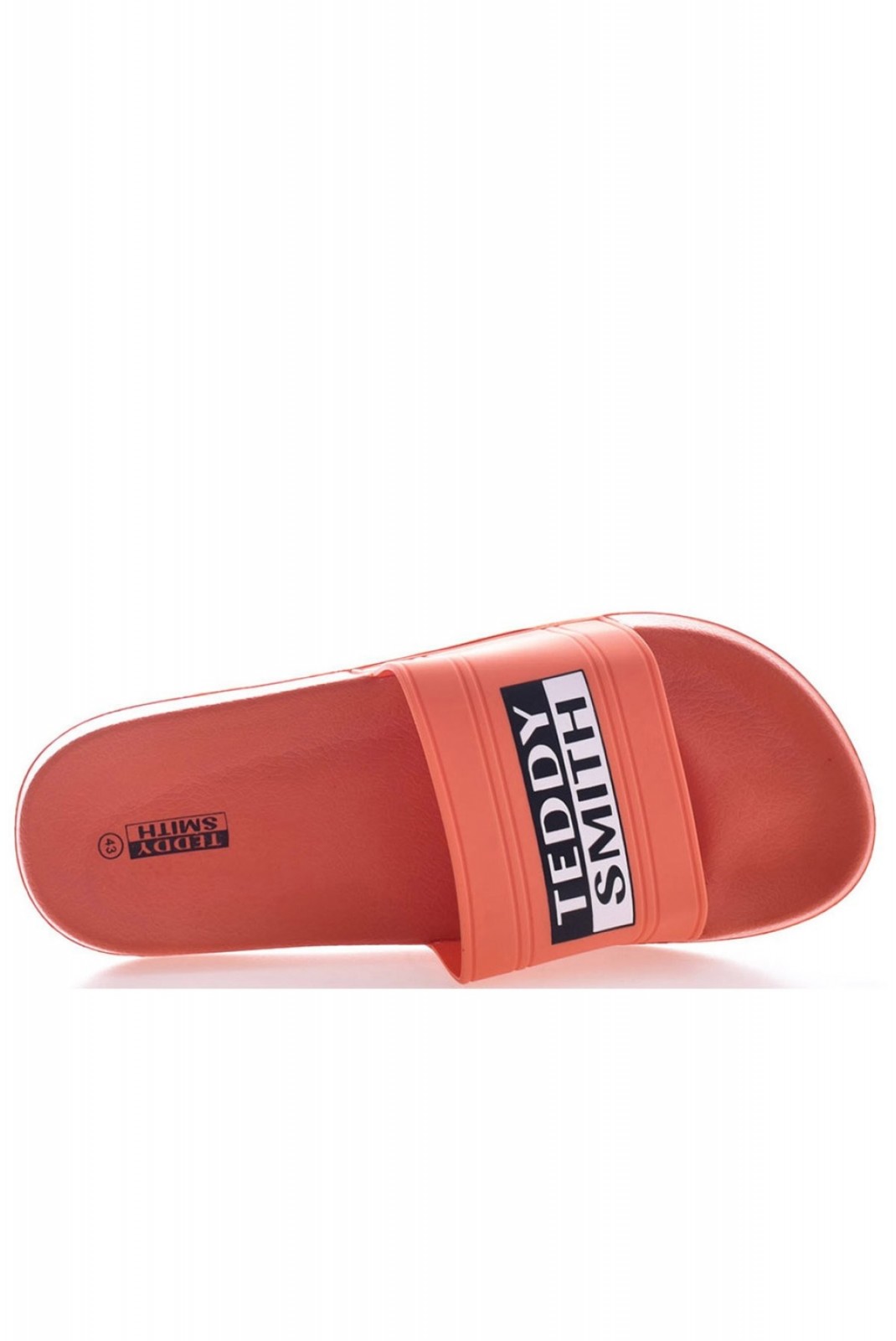 Mules PVC à gros logo Teddy smith ORANGE 71457