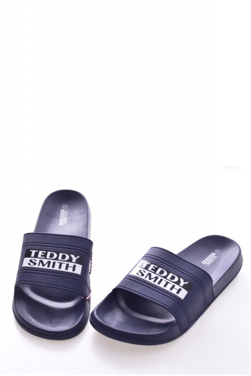 Mules PVC à gros logo Teddy smith NAVY 71457